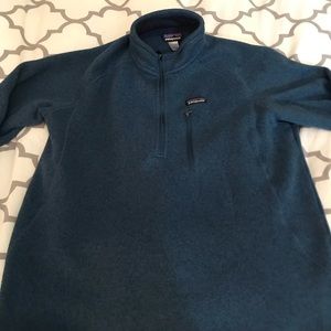 Men’s large quarter zip Patagonia better sweater